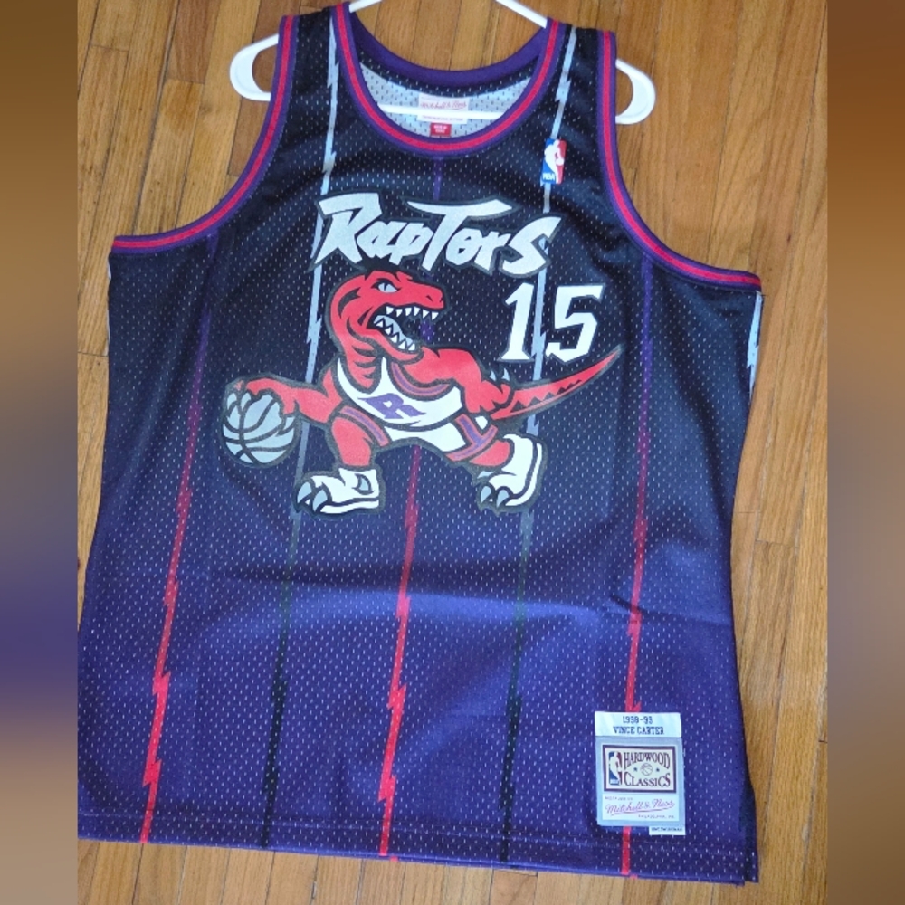 Vince Carter Raptors NBA Jersey Mitchell&Ness MENS SIZE XL $45.00 Swingman Ed